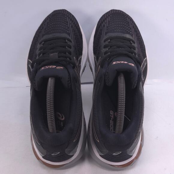 Asics GT-2000 Athletic Lace Up Running Shoes Womens Size 8.5 1012A591 Black - Picture 4 of 10